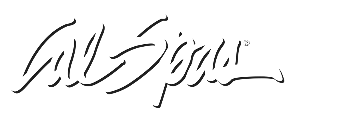 Calspas White logo hot tubs spas for sale San Antonio