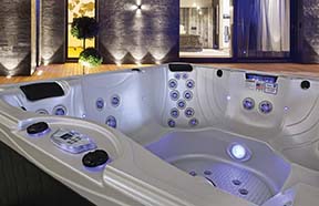 Perimeter LED Lighting - hot tubs spas for sale San Antonio